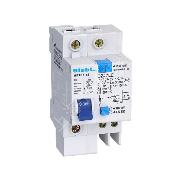 SBTB1L-63(125) Residual Current Operated Circuit Breaker