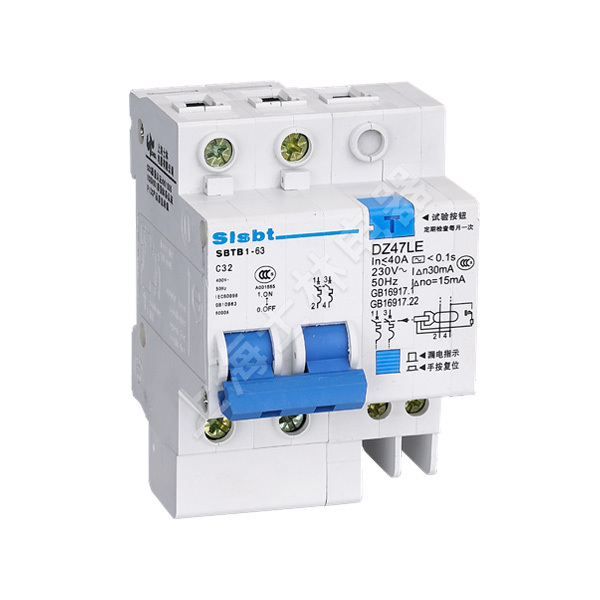 SBTB1L-63(125) Residual Current Operated Circuit Breaker